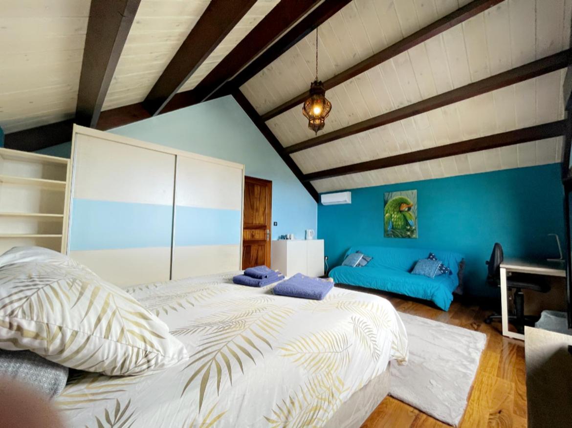 Chambre "Bleu Ocean" Villa Hermes Saint Pierre Exterior foto